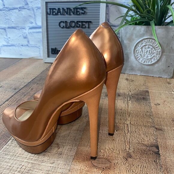 Brian Atwood Florencia peep toe pumps - Picture 6 of 16